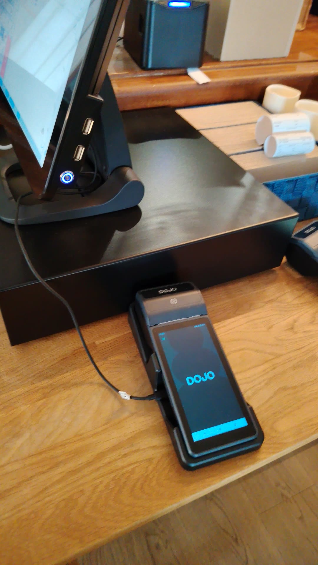 TPV Glop y datáfono Dojo instalados en Almaris, Cala Gamba