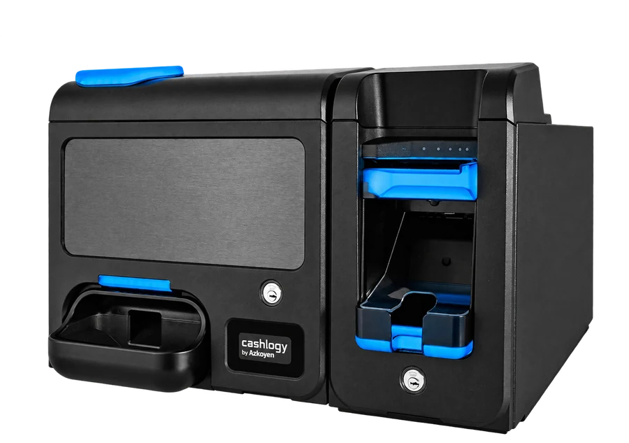 Calaix d’autocobrament Cashlogy per a monedes i bitllets