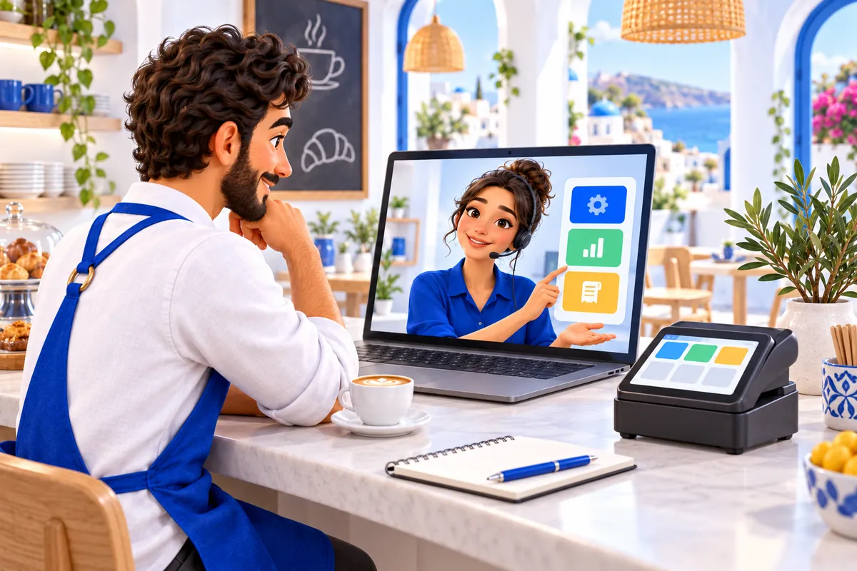 Assistència remota per configurar un TPV
